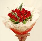 Send Two Dozen Red Roses Bouquet to Pakistan